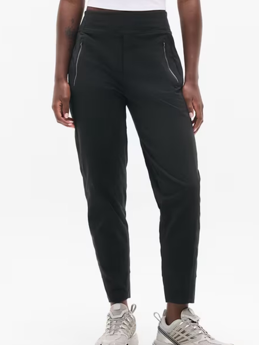 Athleta Trekkie North High Rise Jogger Black Size 6